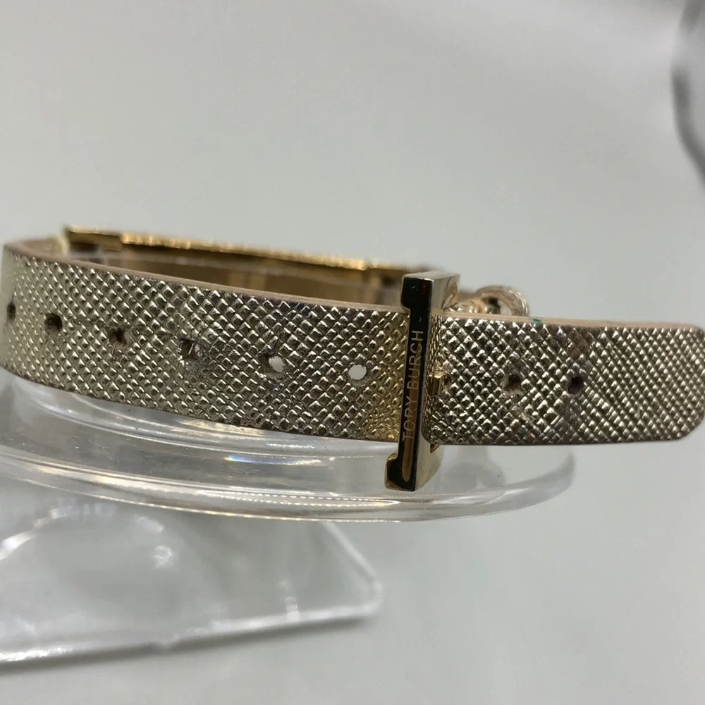 Tory Burch fit bit leather band bracelet.